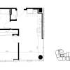 Floor plan: A2 1 Bedroom