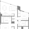 Floor plan: One Bedroom Den A