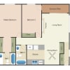 Floor plan: 2x2