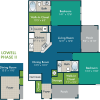 Floor plan: Lowell I