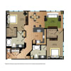 Floor plan: B4 - Platinum Renovation