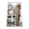 Floor plan: Studio 1