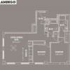 Floor plan: The Flamingo
