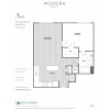 Floor plan: A03 - One Bedroom One Bath