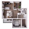 Floor plan: Founders 1G