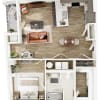 Floor plan: A1 ADA