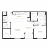 Floor plan: 1M