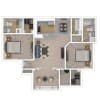 Floor plan: Garrison with Sunroom - B2B