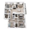Floor plan: C1A1