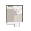 Floor plan: One Bedroom