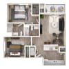 Floor plan: B2B