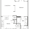 Floor plan: A1 - Studio