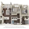 Floor plan: The Harlem 1