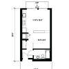 Floor plan: Executive Studio B2