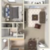 Floor plan: One Bedroom A