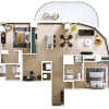 Floor plan: B12 - Penthouse