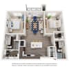 Floor plan: B2