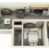 Floor plan: 1 Bedroom G