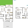 Floor plan: Mahana 2/1.5 1267sf Townhome