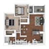 Floor plan: Denali-Renovated