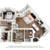 Floor plan: A10 + Den