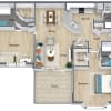 Floor plan: The Ashley with Sunroom RENO
