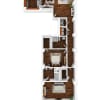 Floor plan: 2 BR