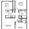 Floor plan: Plan B1
