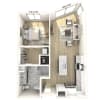 Floor plan: A2b - The Hamilton