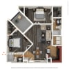 Floor plan: B6