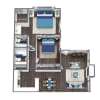 Floor plan: B2