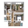 Floor plan: Two Bedroom C1