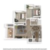 Floor plan: 2x1.5 Classic