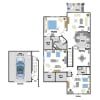 Floor plan: Antigua Townhome