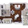 Floor plan: Pollock Penthouse