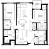 Floor plan: Two Bedroom J
