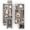 Floor plan: TH-C2