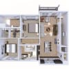 Floor plan: B3