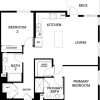 Floor plan: B6