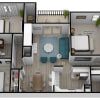 Floor plan: C1