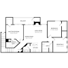 Floor plan: C1 Meadows