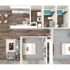 Floor plan: Two Bedroom Two Bathroom