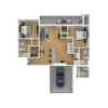 Floor plan: The Pecan 2.0