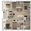 Floor plan: C1