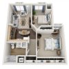 Floor plan: Harrison