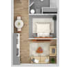 Floor plan: Studio
