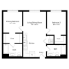 Floor plan: 2B