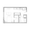 Floor plan: Studio - A4