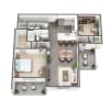 Floor plan: A1C
