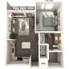 Floor plan: A2-678-G